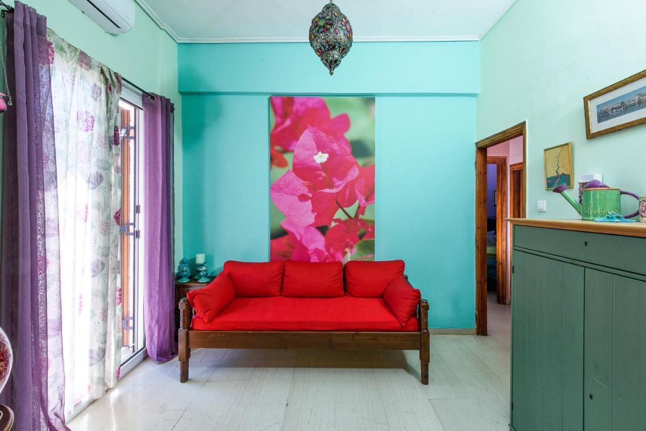 Aegina'S Flowers House מראה חיצוני תמונה